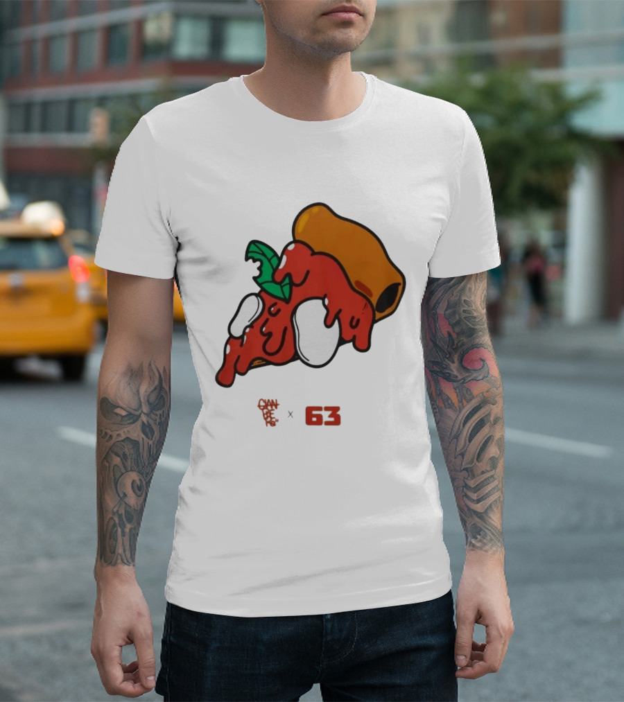 Francesco Bagnaia Ello 2026 X 63 Pizza T-Shirt