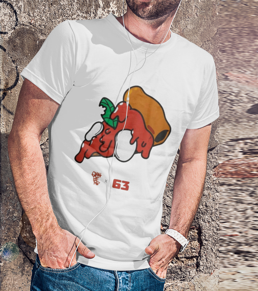 Francesco Bagnaia Ello 2026 X 63 Pizza T-Shirt