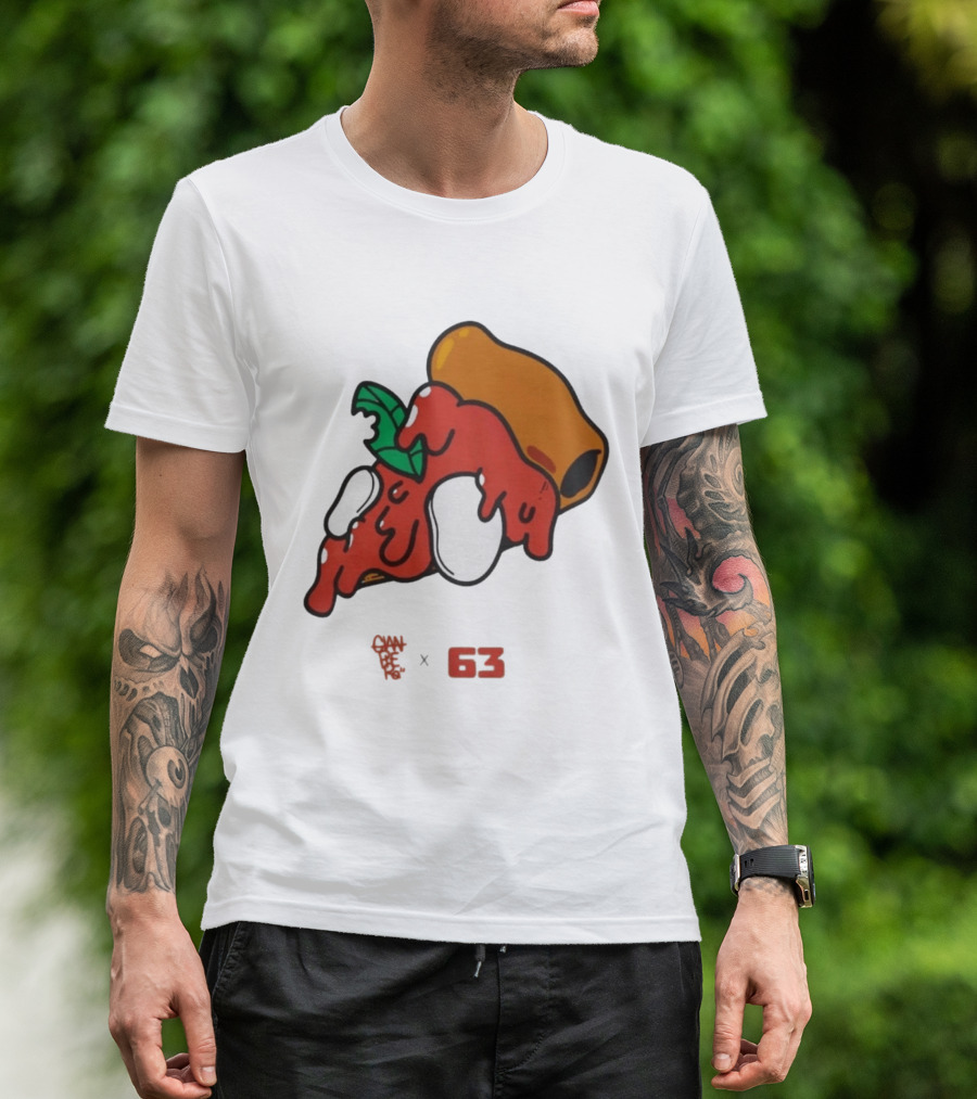 Francesco Bagnaia Ello 2026 X 63 Pizza T-Shirt