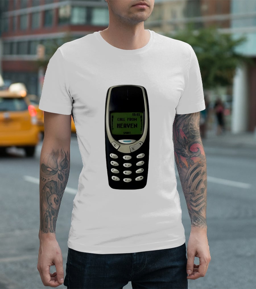 11:11 Call From Heaven Spirit Vintage Phone T-Shirt
