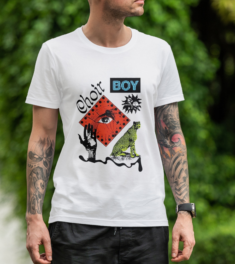 Choir Boy Eye Sun Cheetah Mystical T-Shirt