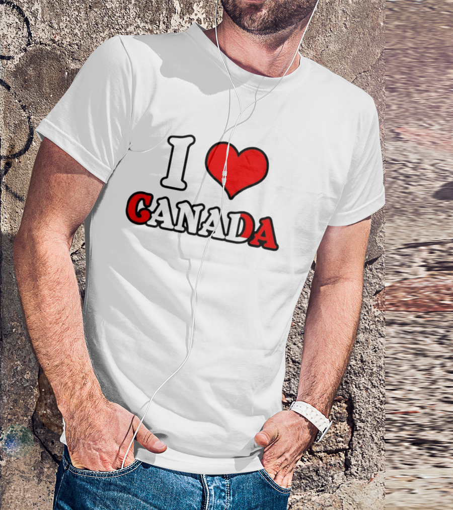 I Heart Canada Love T-Shirt