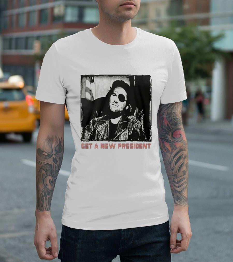 Escape From New York Snake Plissken Get A New President T-Shirt