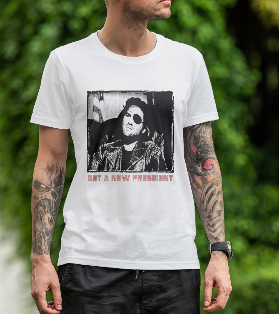 Escape From New York Snake Plissken Get A New President T-Shirt