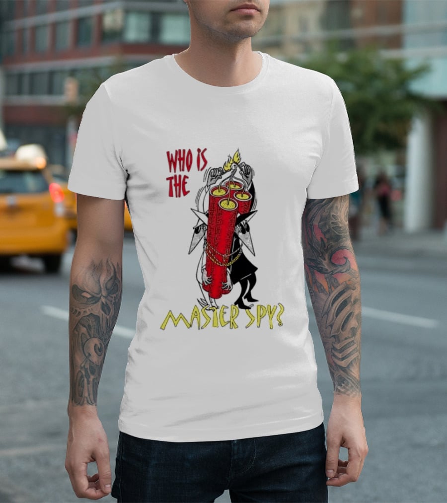 Spy Vs Spy Who Is The Master Spy Explosive Showdown T-Shirt