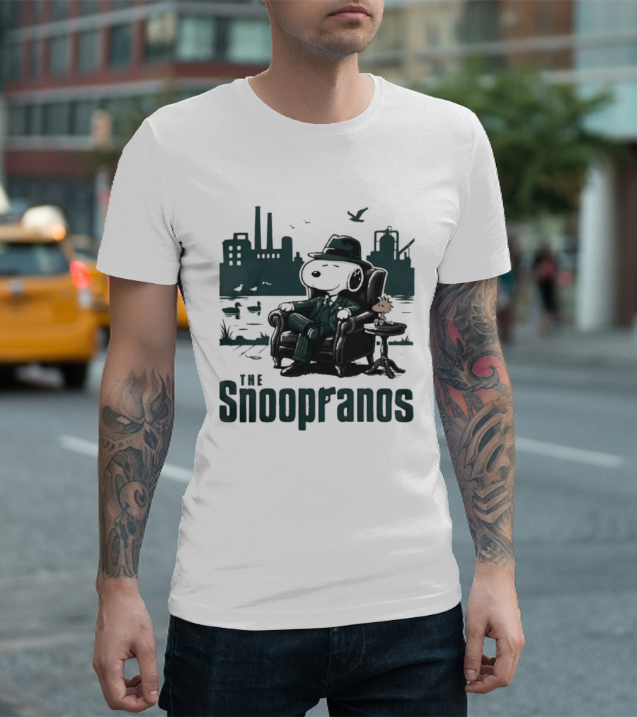 The Snooprans Snoopy X Sopranos Fusion Dr. Melfi Cont'd Do You Feel Depressed T-Shirt
