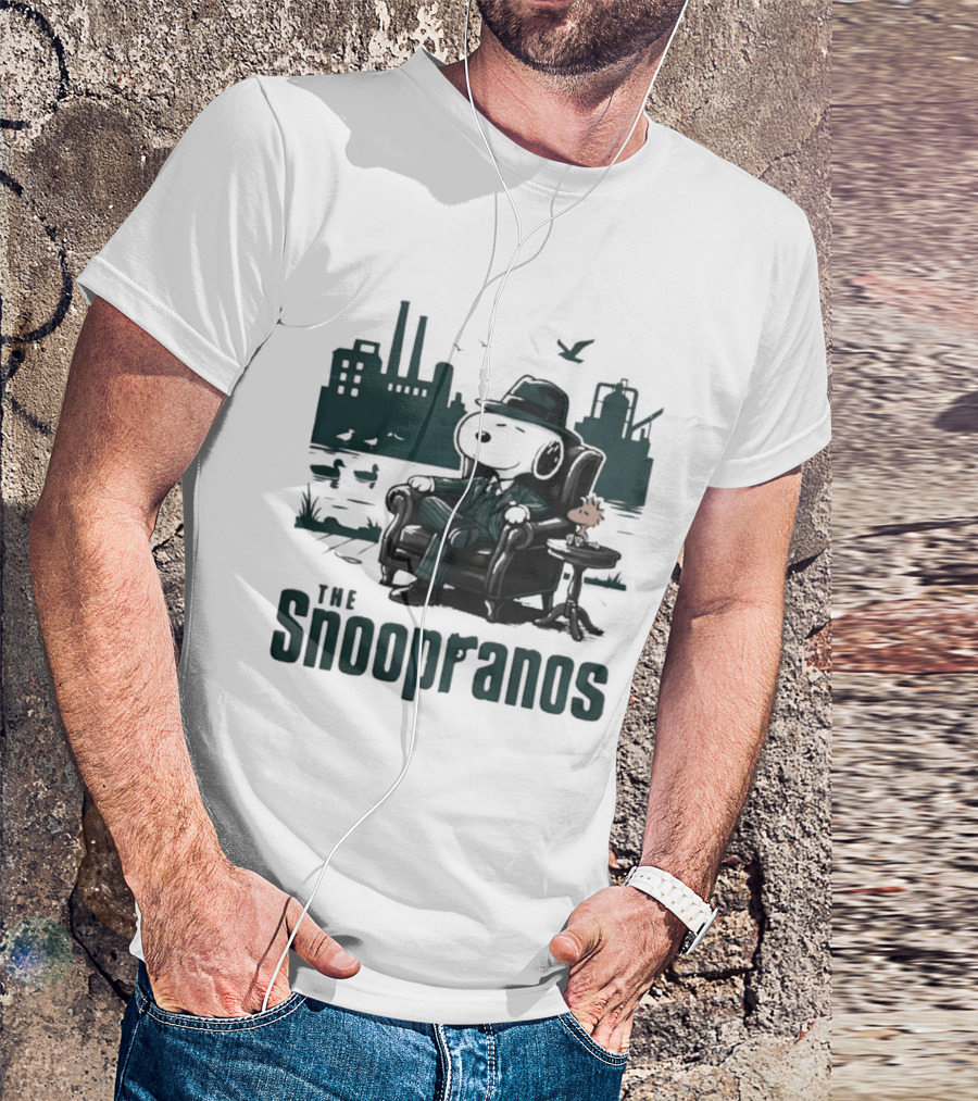 The Snooprans Snoopy X Sopranos Fusion Dr. Melfi Cont'd Do You Feel Depressed T-Shirt