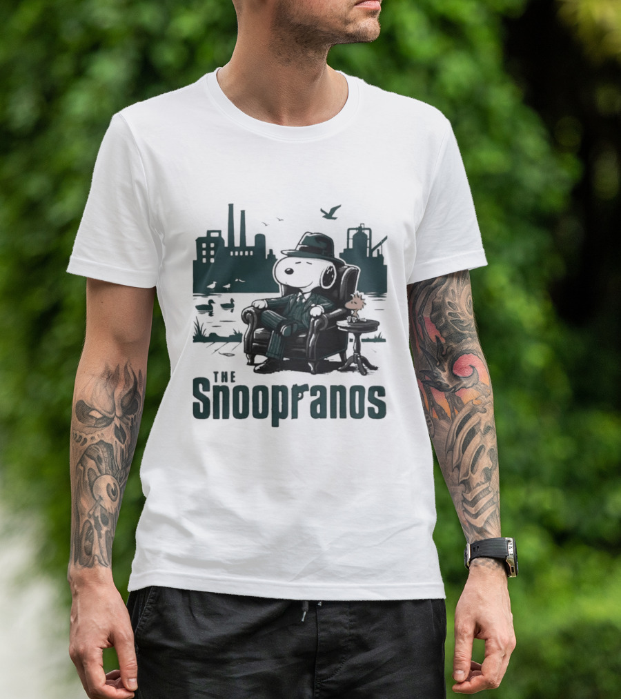 The Snooprans Snoopy X Sopranos Fusion Dr. Melfi Cont'd Do You Feel Depressed T-Shirt