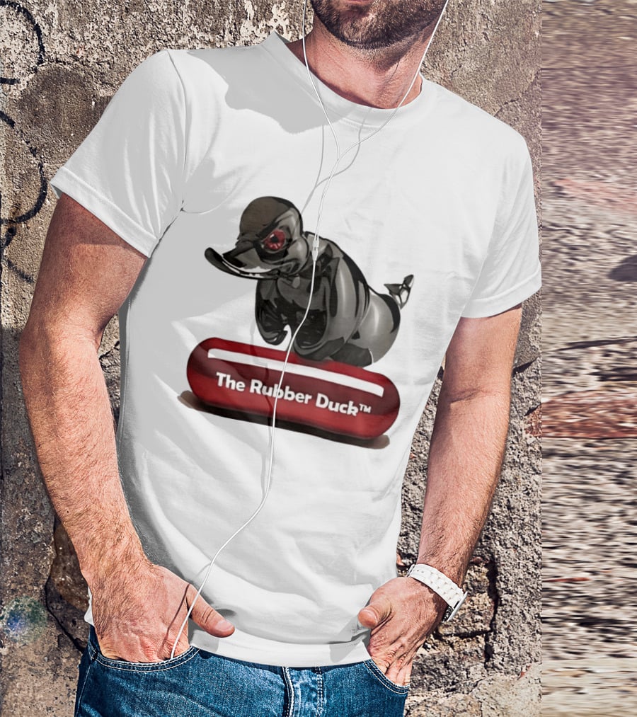 The Rubber Duck Black Chrome Collectible T-Shirt