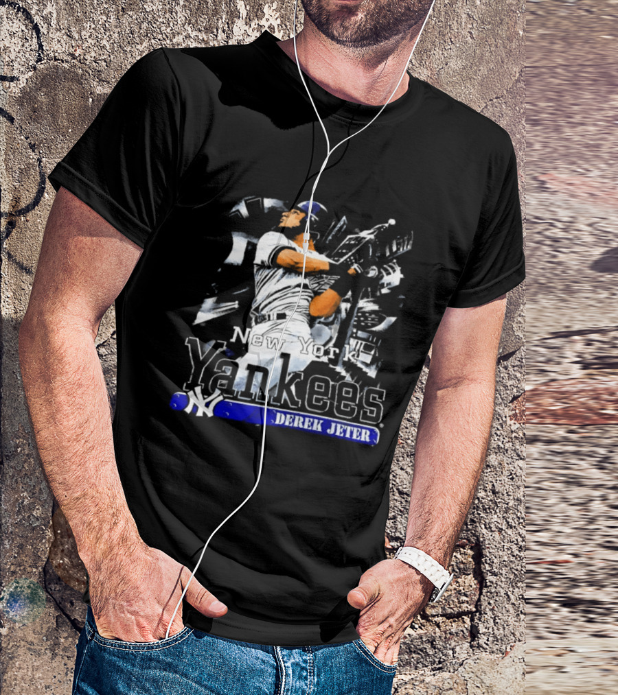 Yankees Derek Jeter Career Highlights New York Baseball Legend T-Shirt