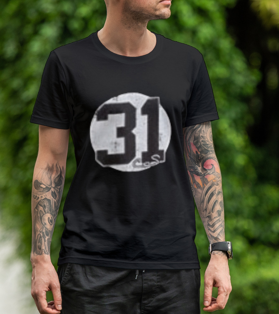 Cam Schlittler 31 New York Yankees 2 Sided Number T-Shirt