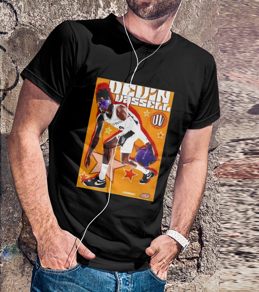 Devin Vassell San Antonio Spurs Basketball Star Orange T-Shirt