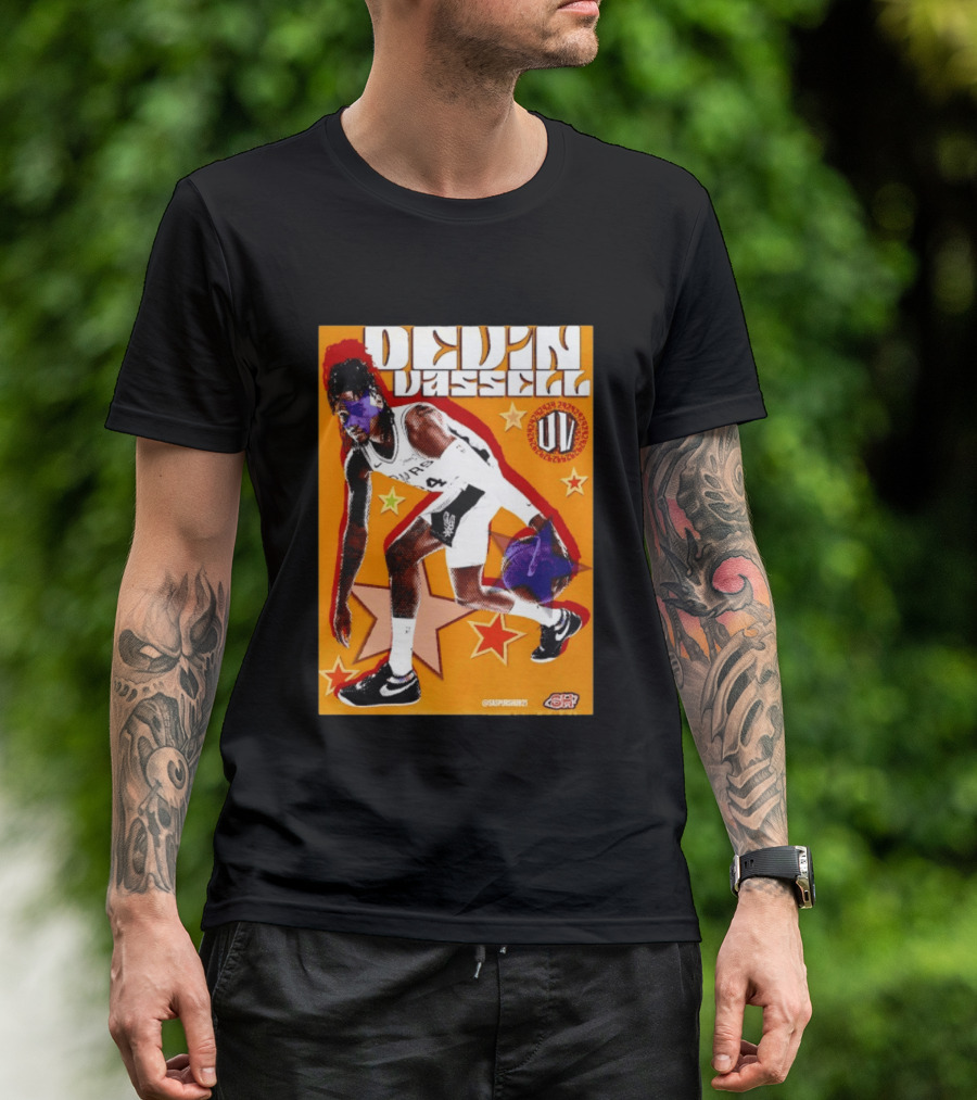 Devin Vassell San Antonio Spurs Basketball Star Orange T-Shirt