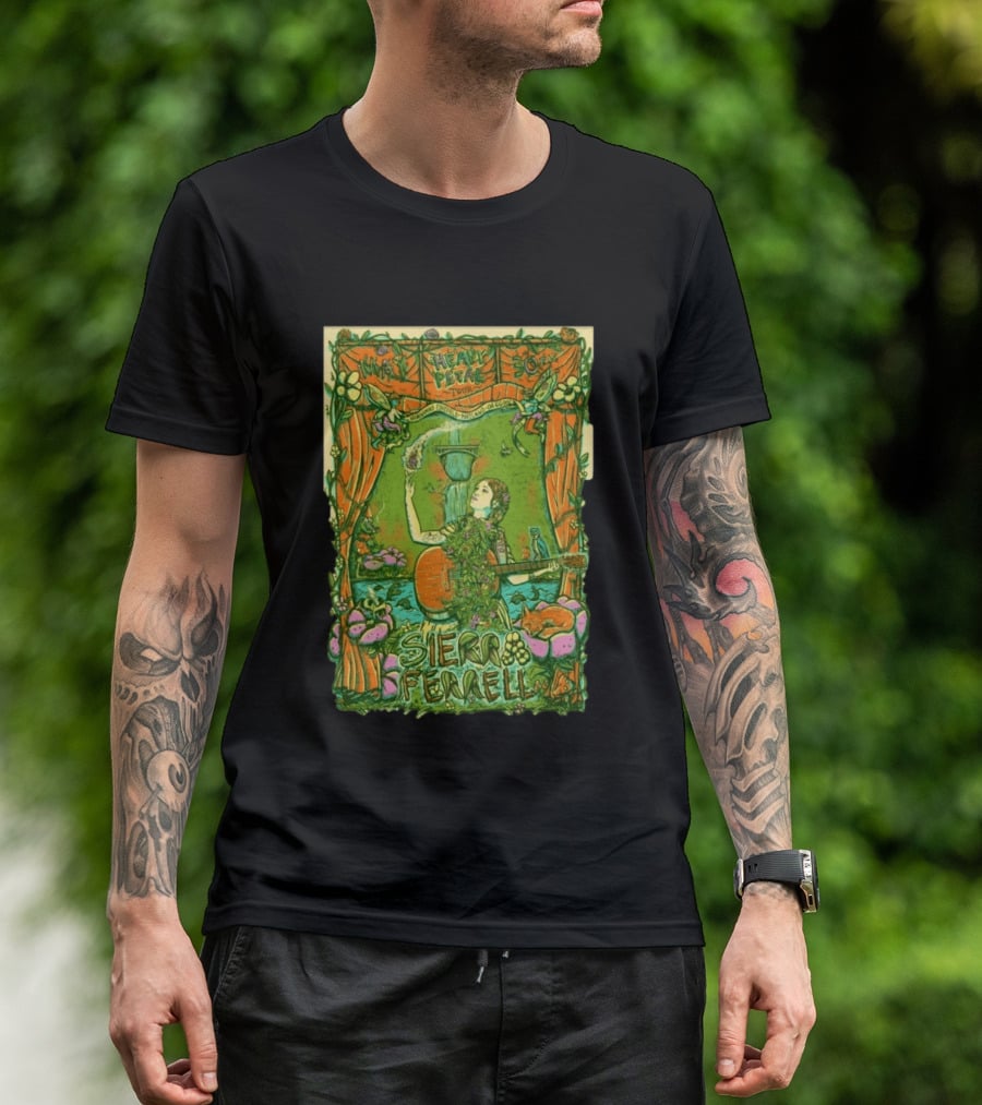 Sierra Ferrell May 30 Heavy Petal Tour Troutdale OR Event T-Shirt