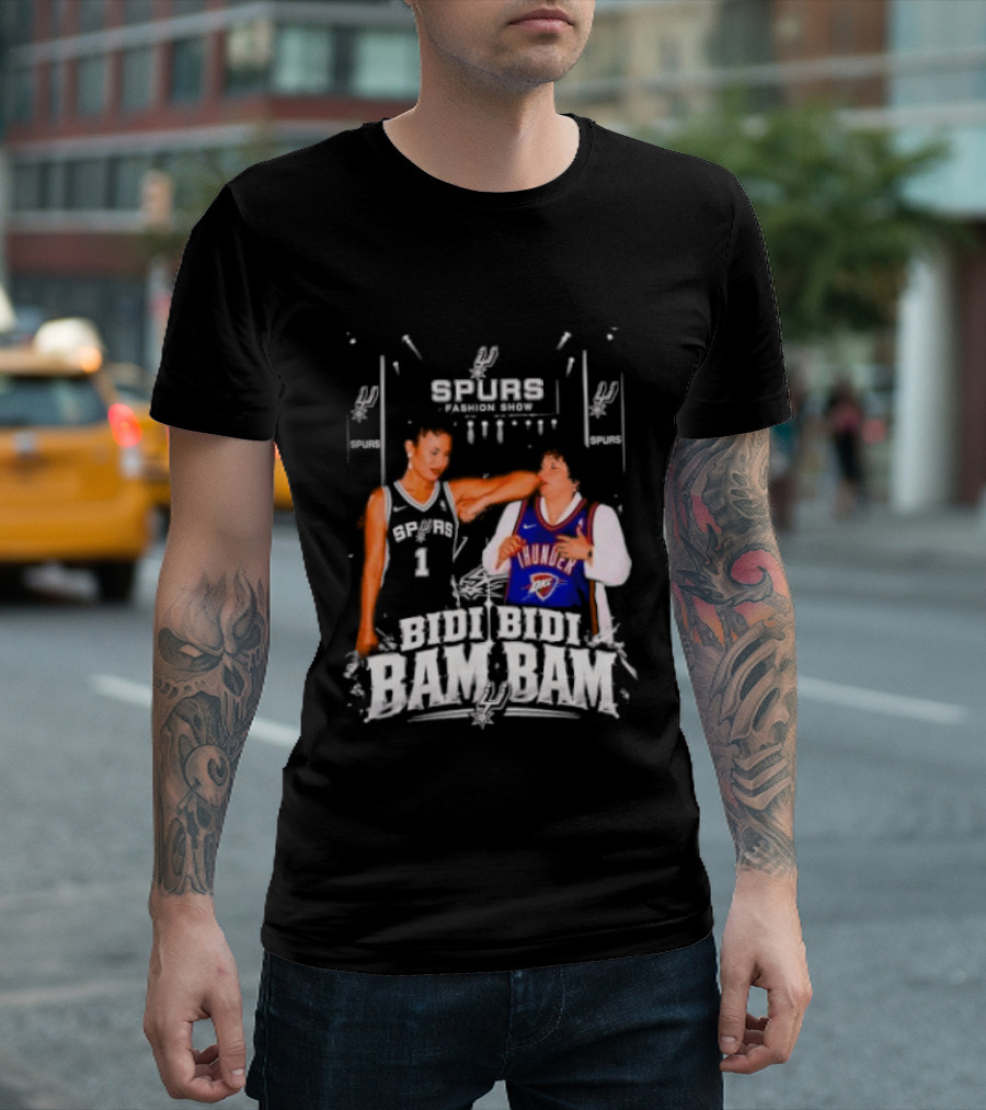 Spurs Thunder Bidi Bidi Bam Bam Fashion Show T-Shirt