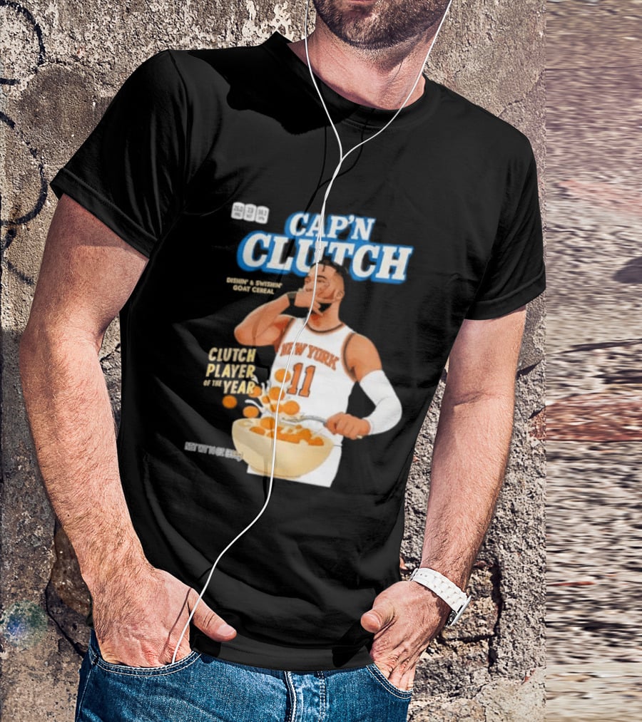 Cap'n Clutch New York Eleven Clutch Player Of The Year T-Shirt