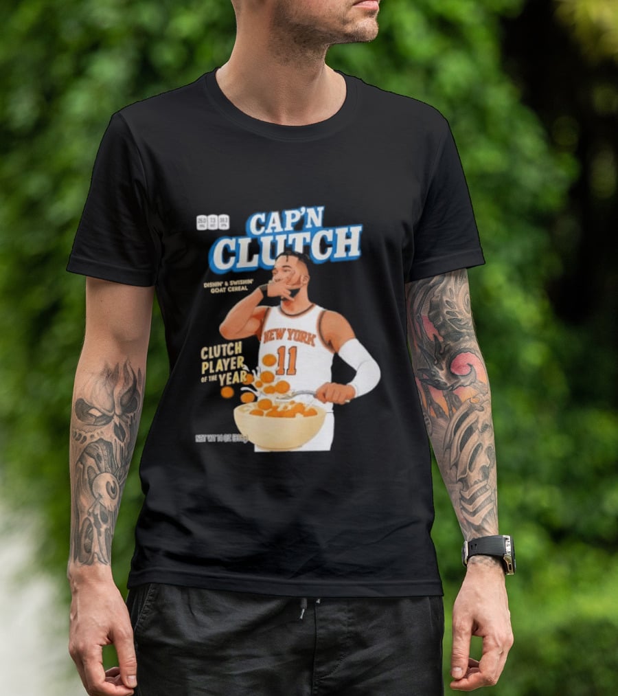 Cap'n Clutch New York Eleven Clutch Player Of The Year T-Shirt