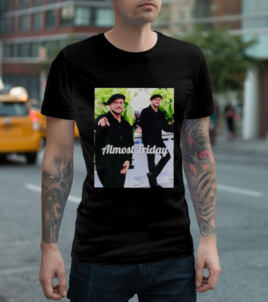 John Travolta Almost Friday Cannes Film Festival 2026 Saturday Night T-Shirt