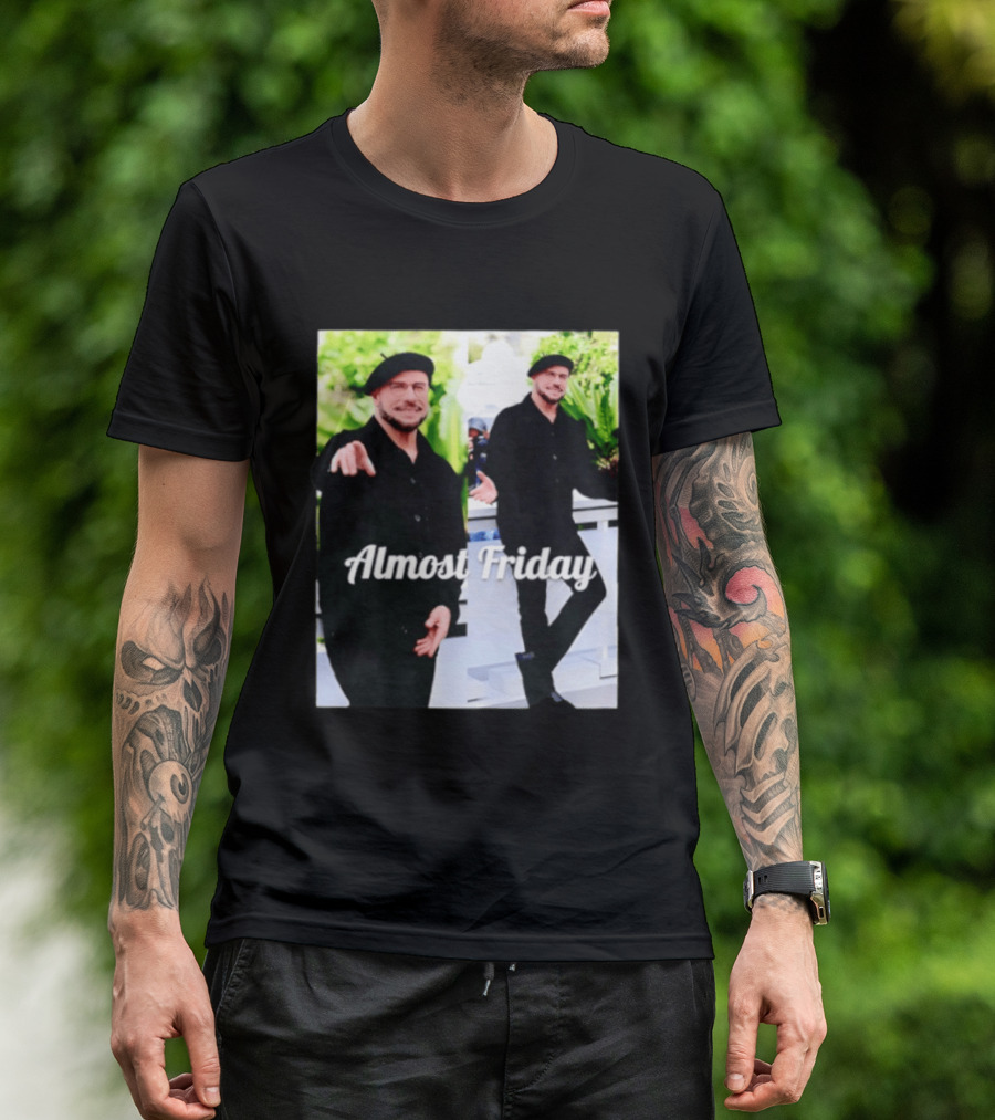John Travolta Almost Friday Cannes Film Festival 2026 Saturday Night T-Shirt
