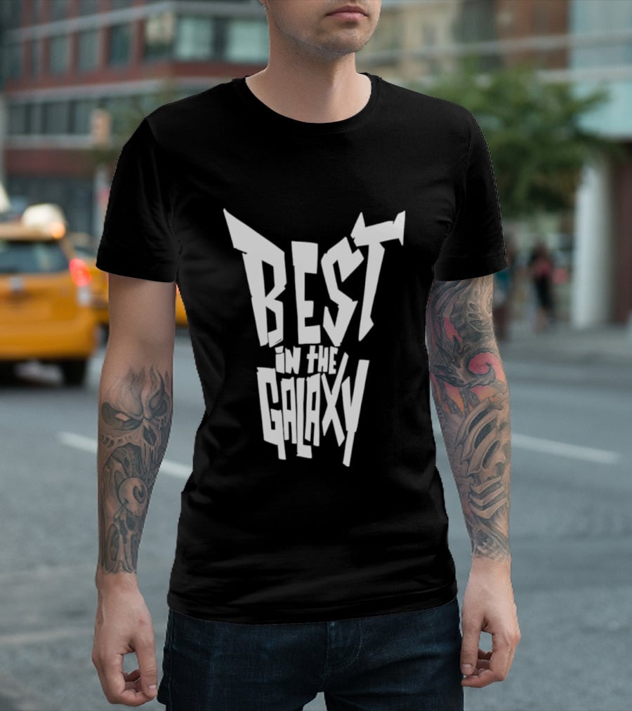 Angular Best In The Galaxy Sci Fi T-Shirt
