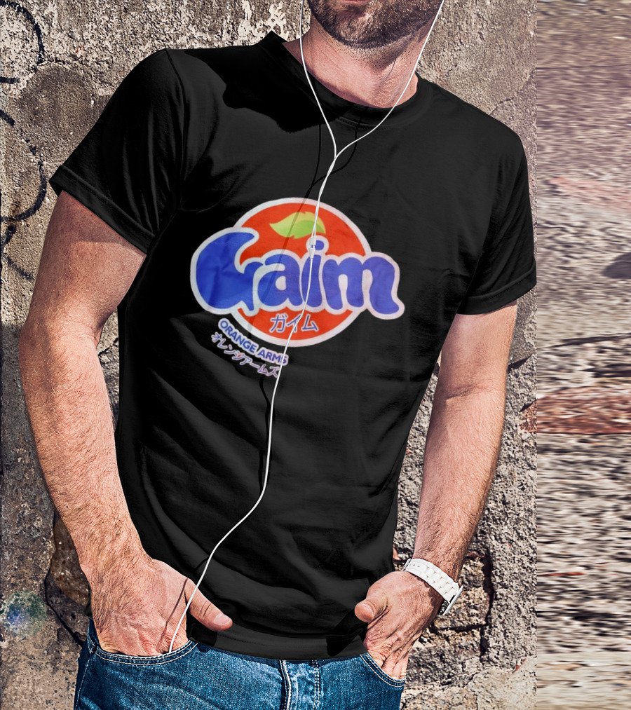 Gaim Orange Leaf Arms T-Shirt