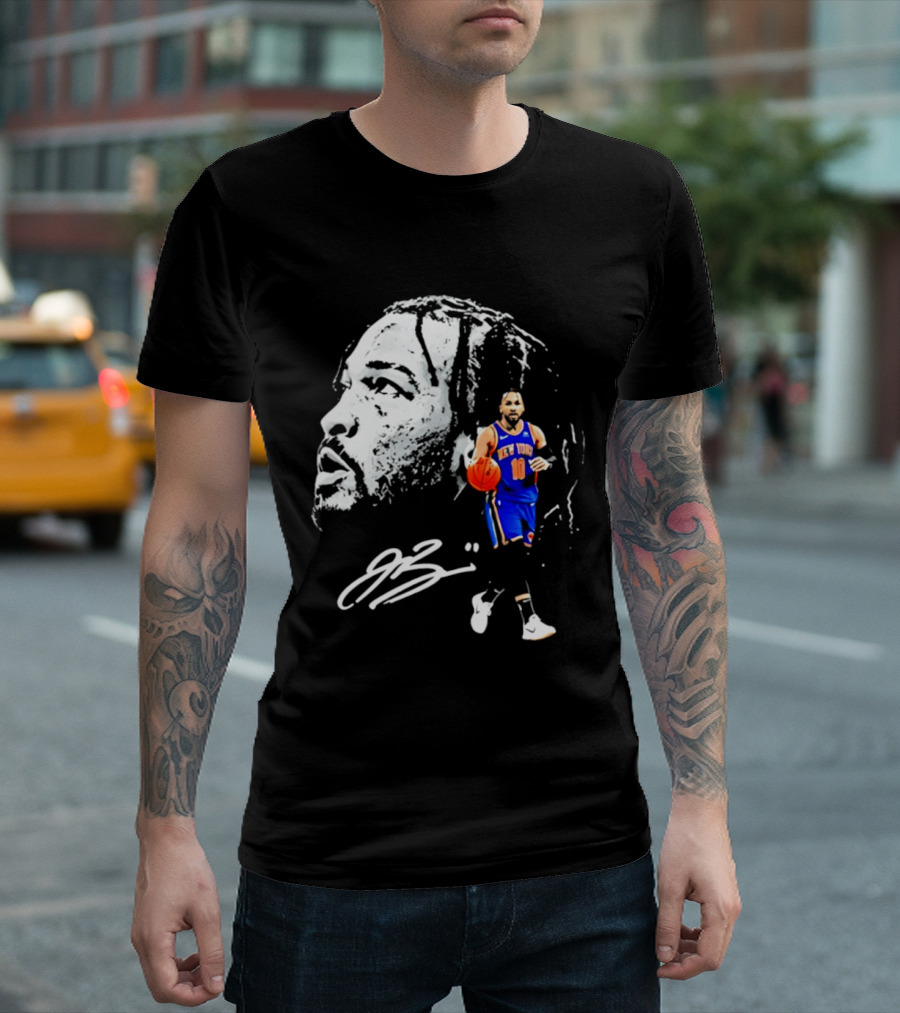 Jalen Brunson New York Basketball Number 11 Player T-Shirt