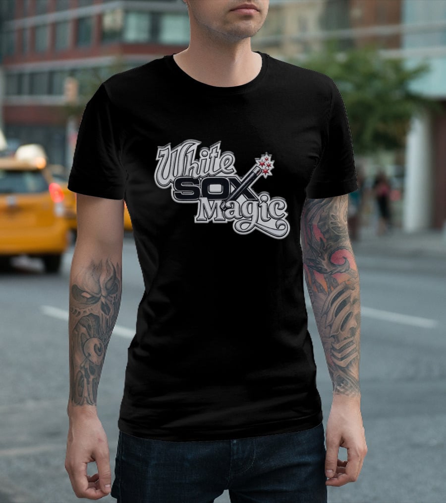 White Sox Magic Wand With Stars T-Shirt