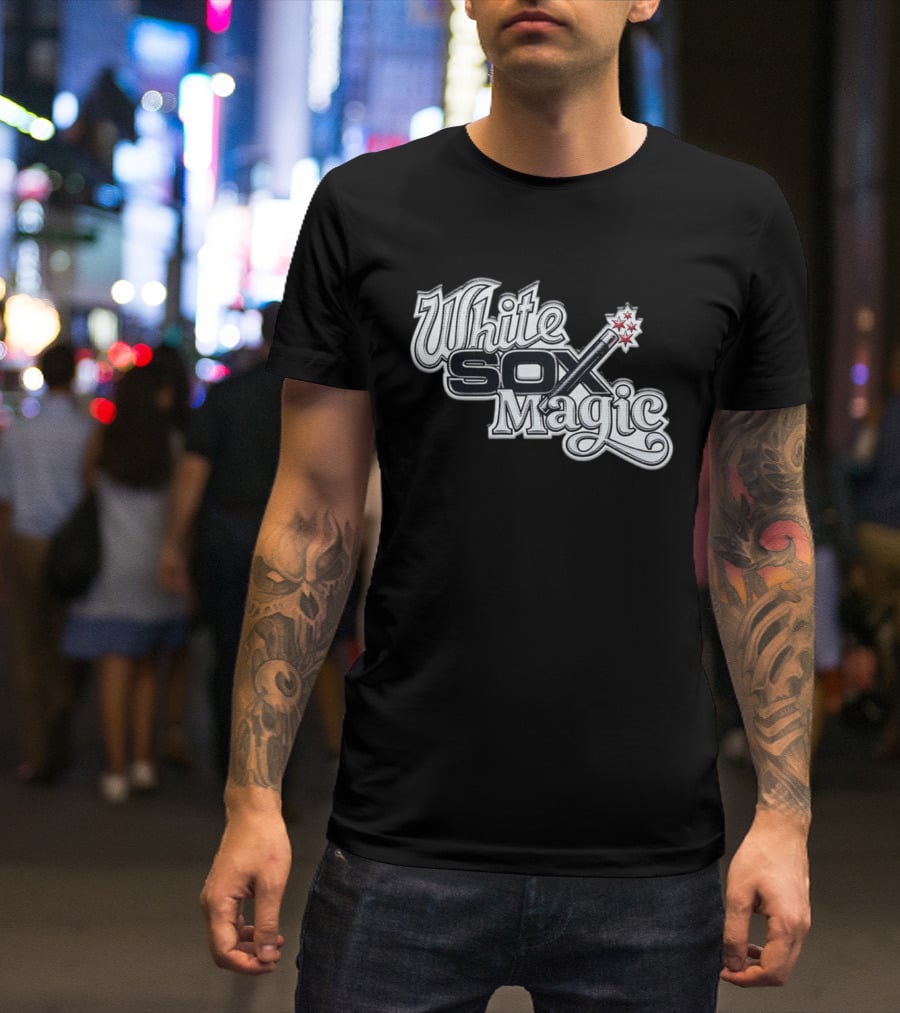 White Sox Magic Wand With Stars T-Shirt
