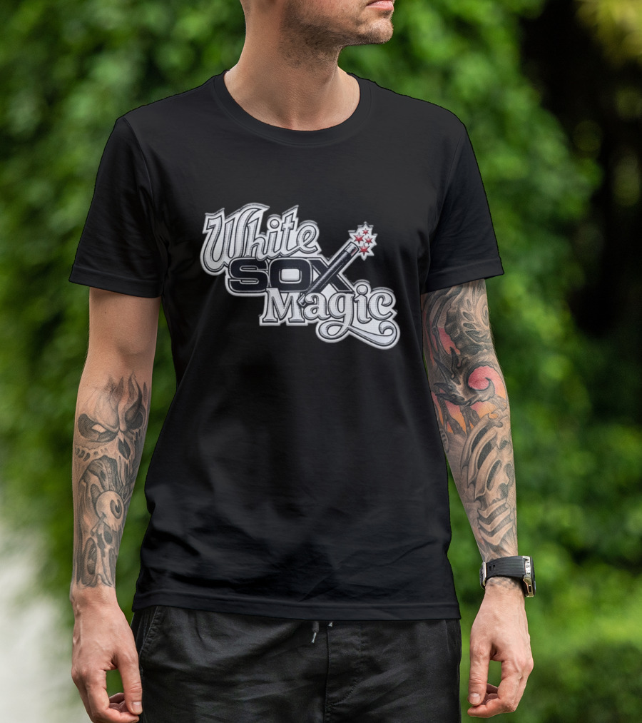 White Sox Magic Wand With Stars T-Shirt