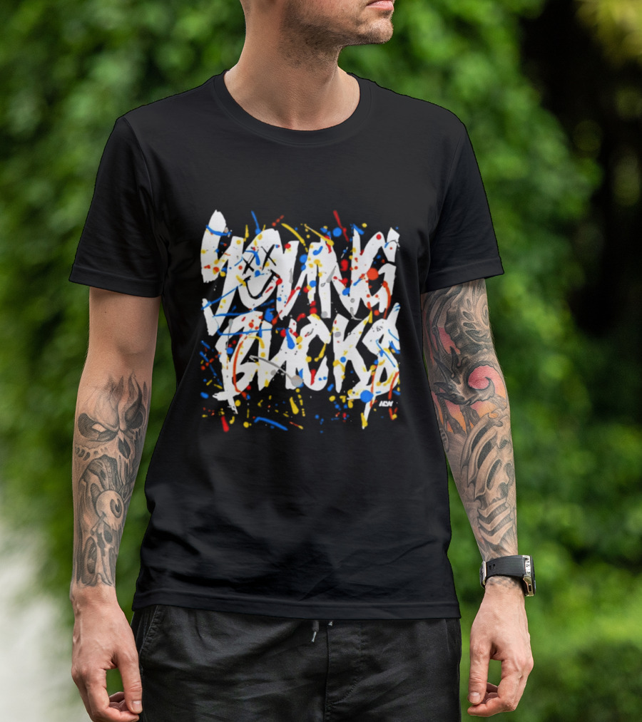 Young Bucks Colorful Splatter Street T-Shirt