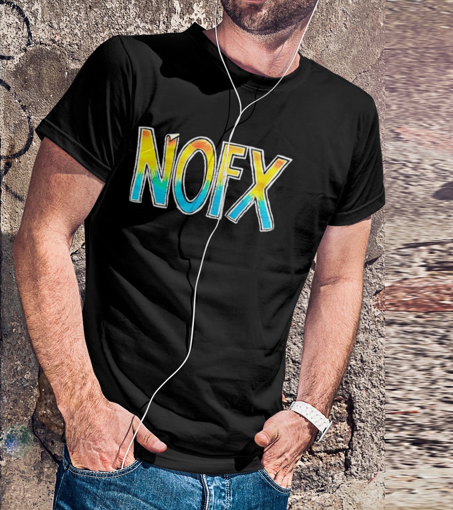 NOFX Gradient Tie Dye Band T-Shirt