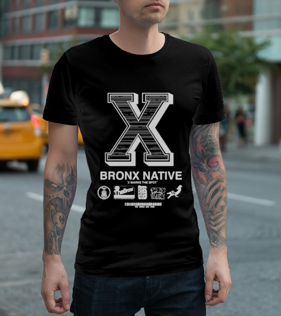 Bronx Native X Marks The Spot Unity Culture Community T-Shirt