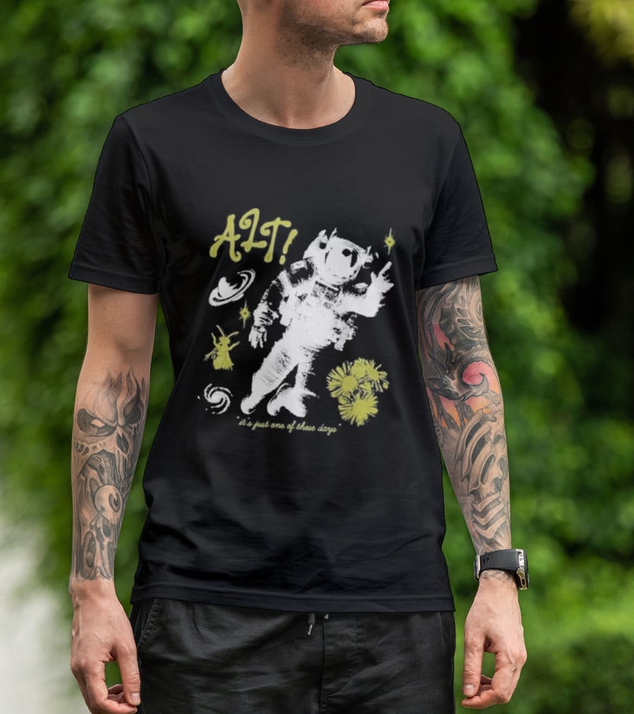 Emo Night Tour Alt Astronaut A29 Out Of This World Adventure T-Shirt
