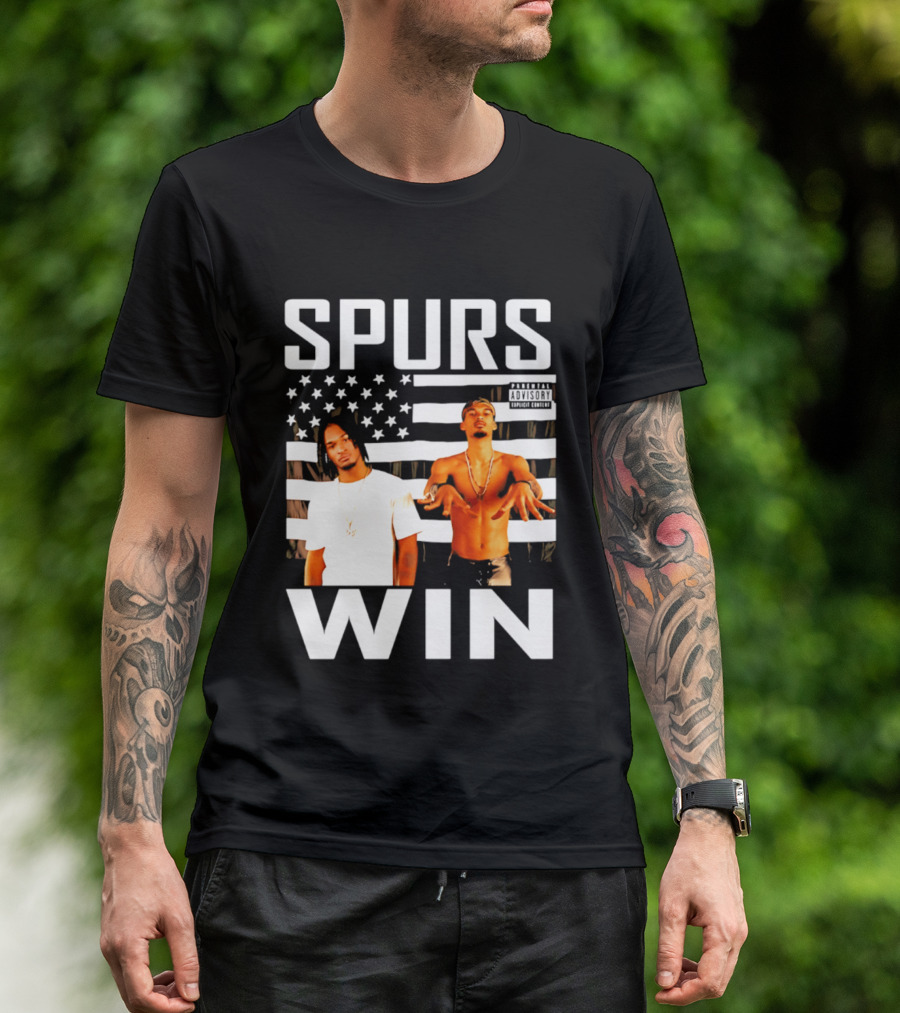 Victor Wembanyama Stephon Castle Spurs Win Outkast Stankonia T-Shirt