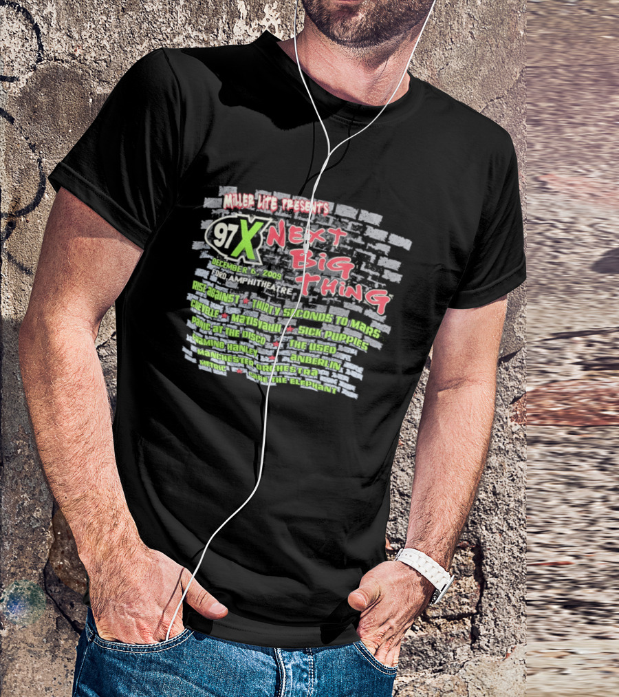 Miller Lite Presents 97X Next Big Thing Concert T-Shirt