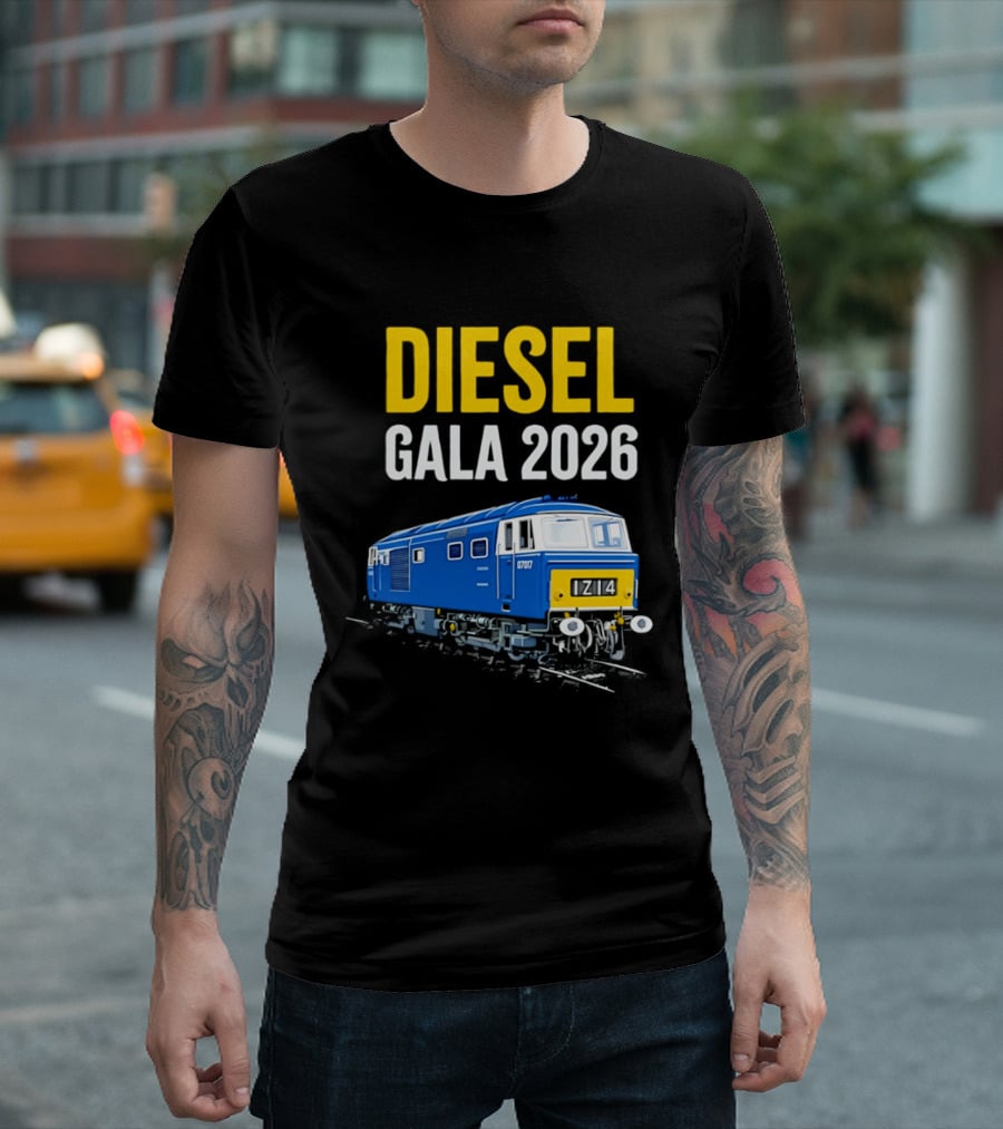Diesel Gala 2026 07017 Train Event T-Shirt