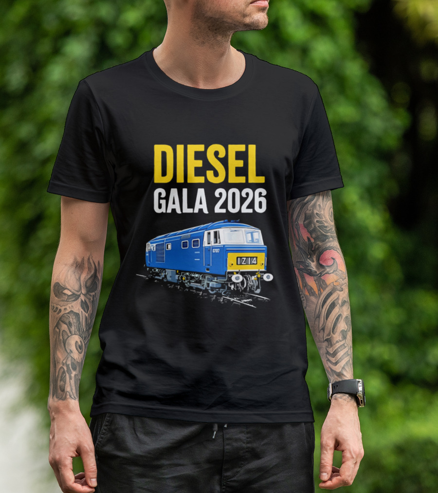 Diesel Gala 2026 07017 Train Event T-Shirt
