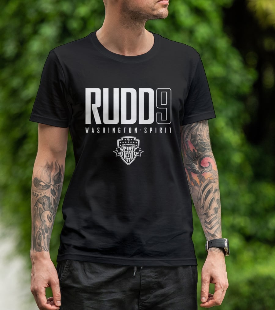 Rudd9 Washington Spirit NWSL Soccer Team T-Shirt