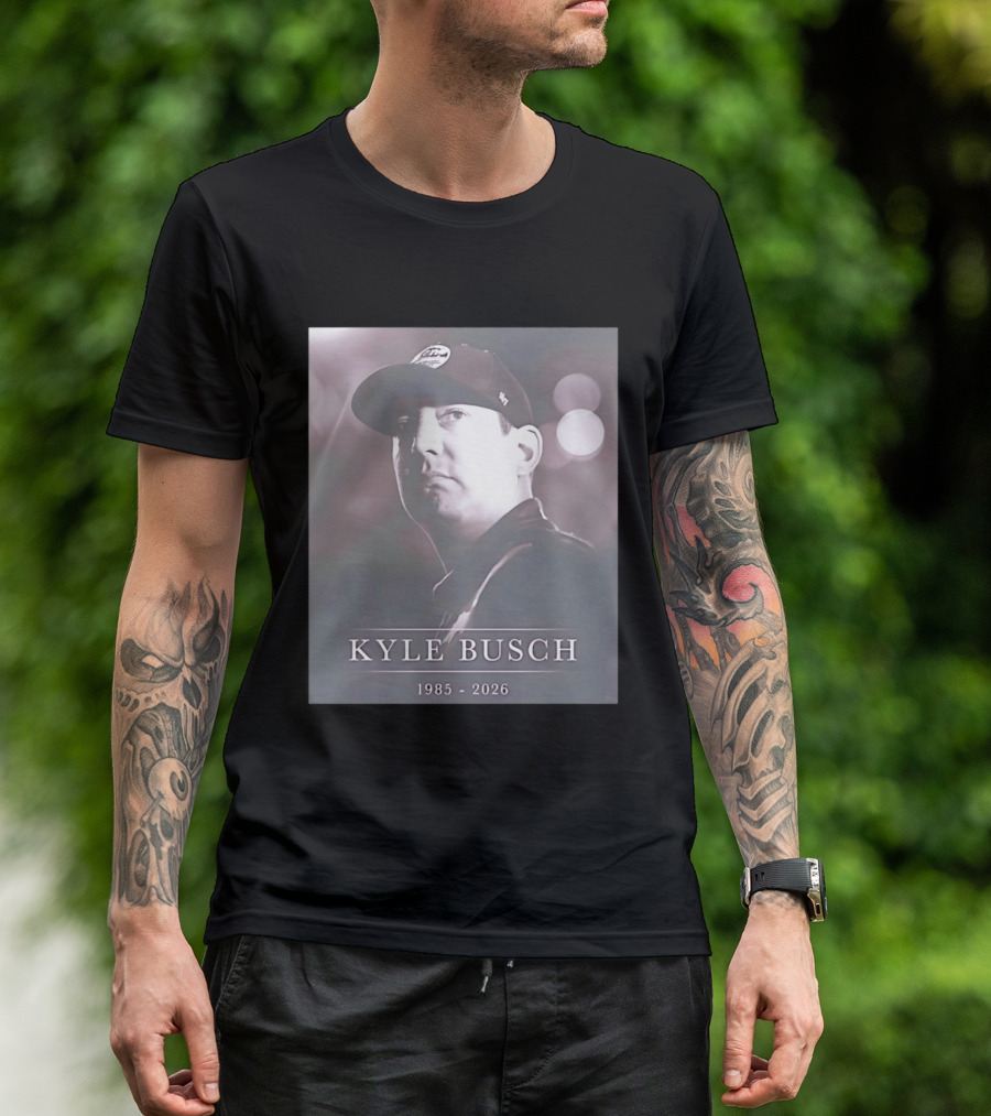 Kyle Busch 1985 2026 Legend NASCAR T-Shirt