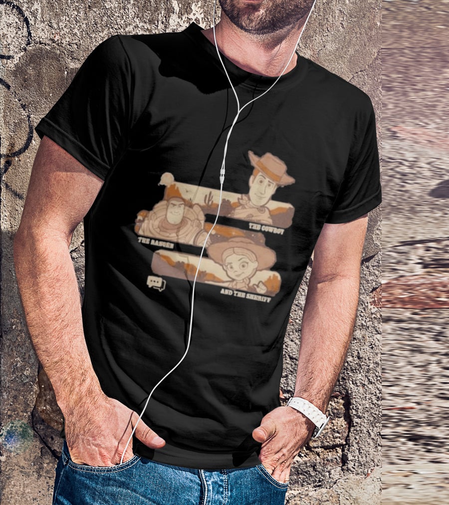 The Cowboy The Ranger And The Sheriff T-Shirt