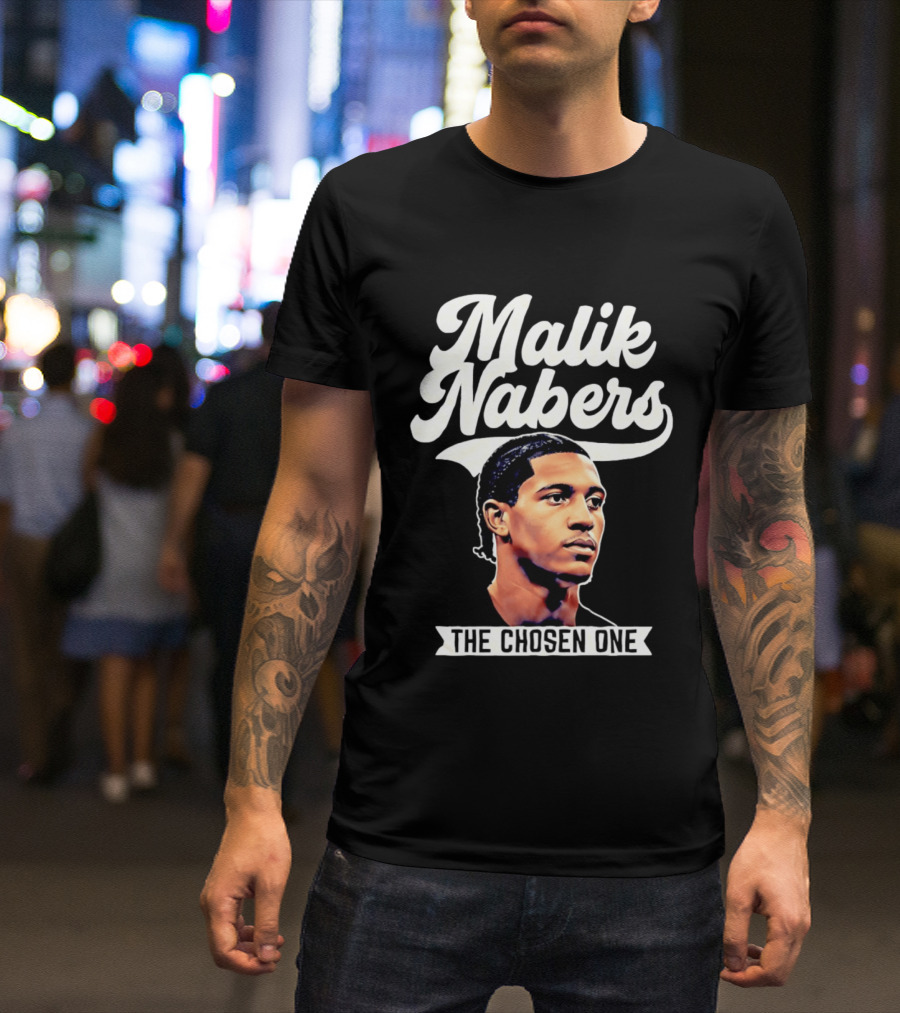 Malik Nabers The Chosen One Wide Receiver Draft T-Shirt