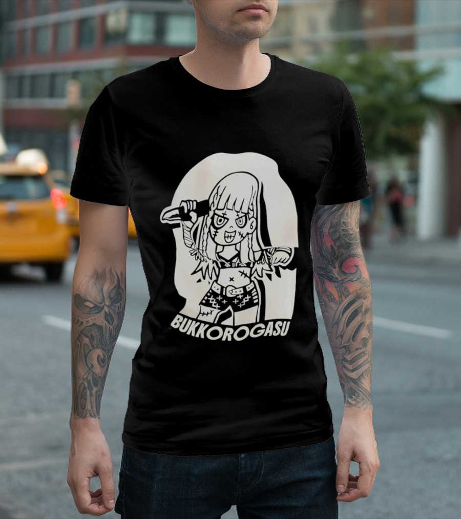 Mei Seira Bukkorogasu Bold Style Cartoon Fashion T-Shirt
