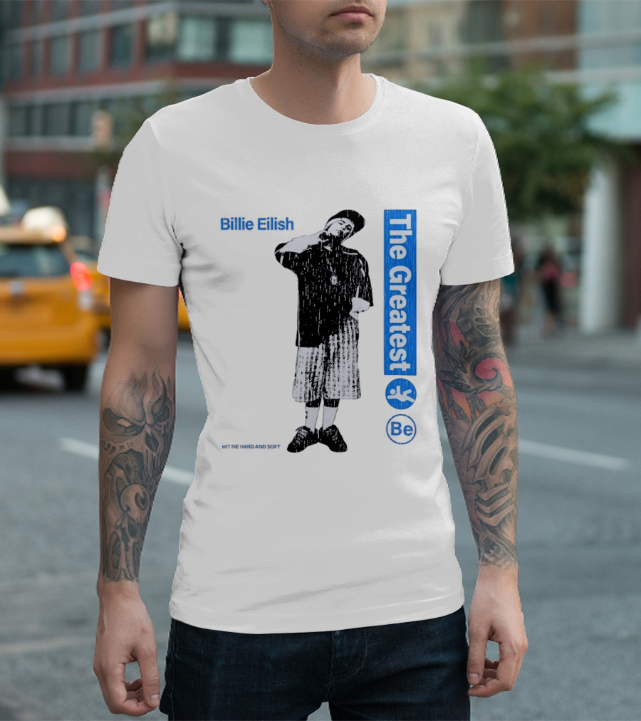 Billie Eilish The Greatest Y2K Street Style Hip Hop Iconic Look T-Shirt