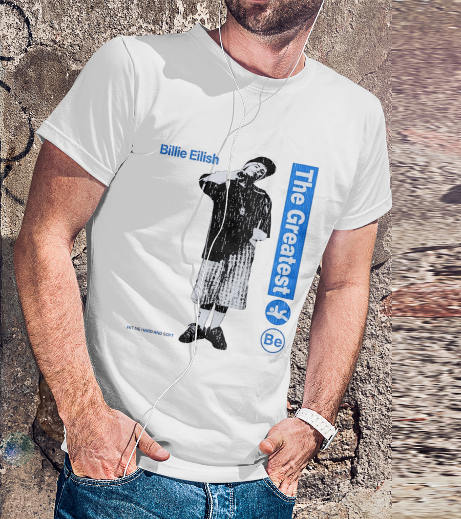 Billie Eilish The Greatest Y2K Street Style Hip Hop Iconic Look T-Shirt
