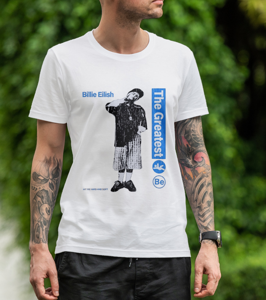 Billie Eilish The Greatest Y2K Street Style Hip Hop Iconic Look T-Shirt