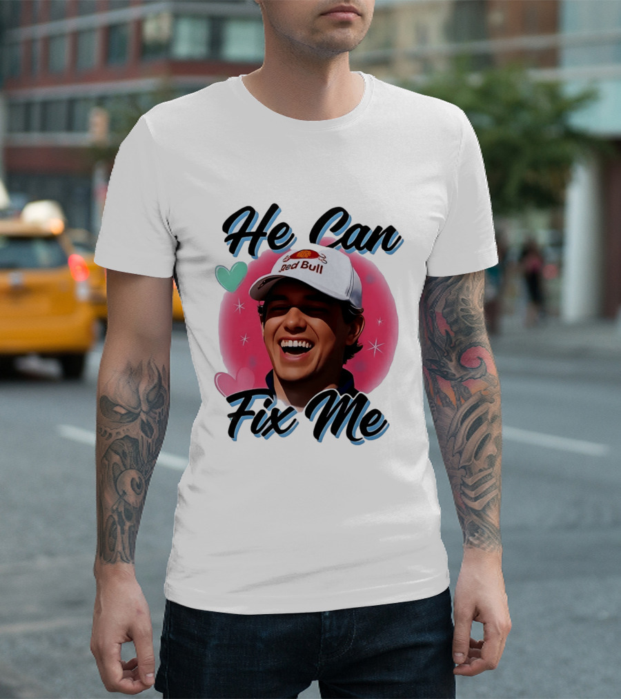 He Can Fix Me Jett Lawrence Red Bull Cap T-Shirt