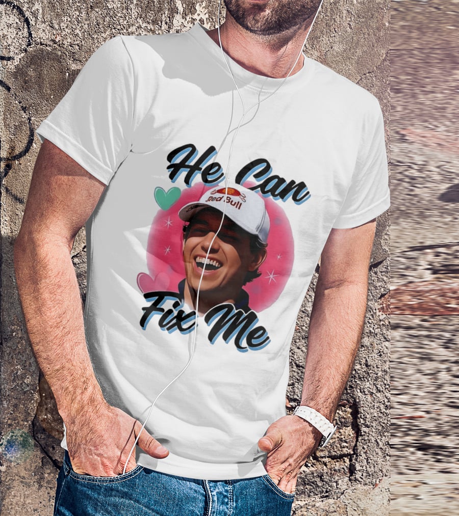 He Can Fix Me Jett Lawrence Red Bull Cap T-Shirt