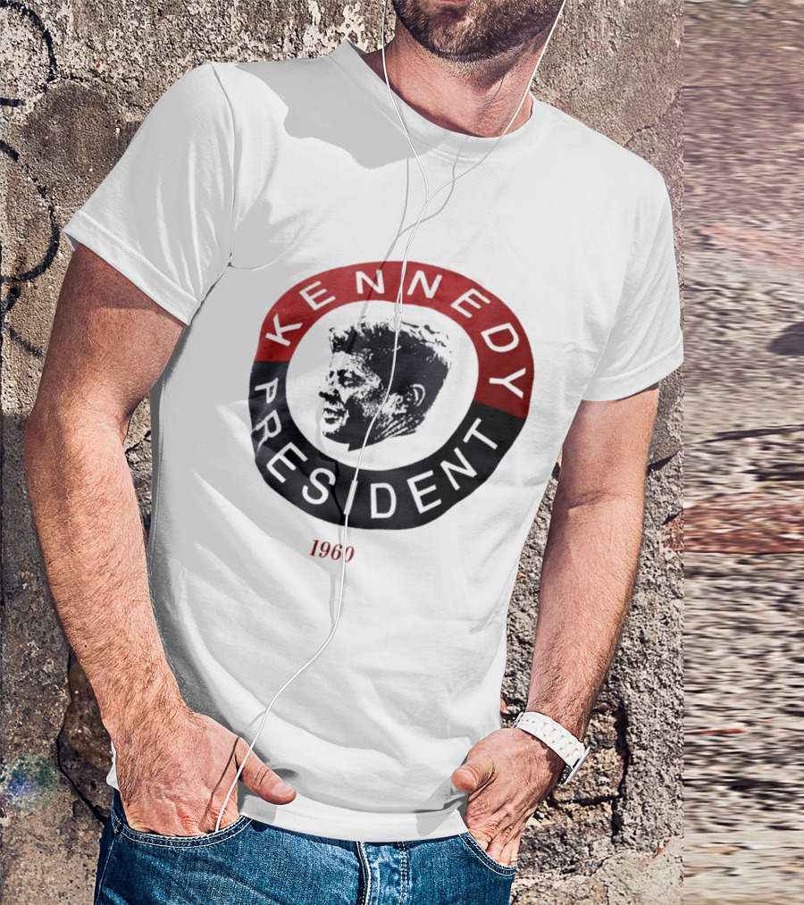 Kennedy President 1960 Vintage Campaign T-Shirt