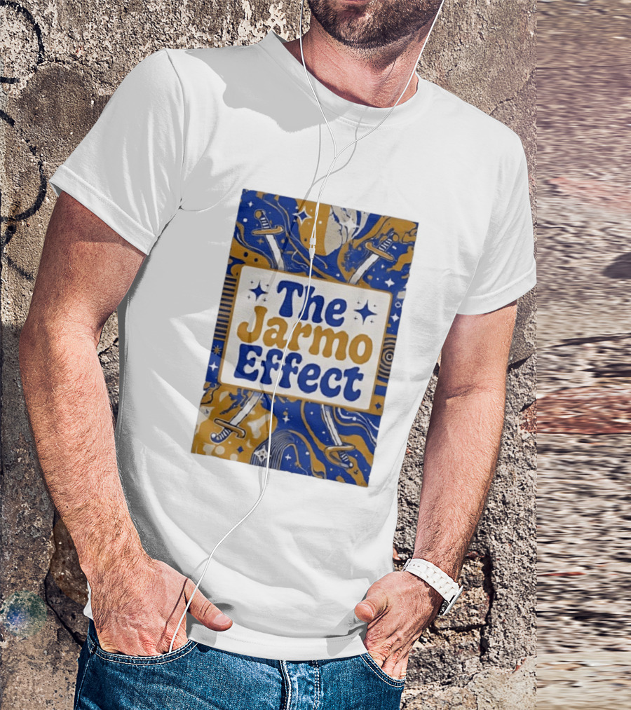 The Jarmo Effect Sword Star Moon Fantasy Swords Stars Moons T-Shirt