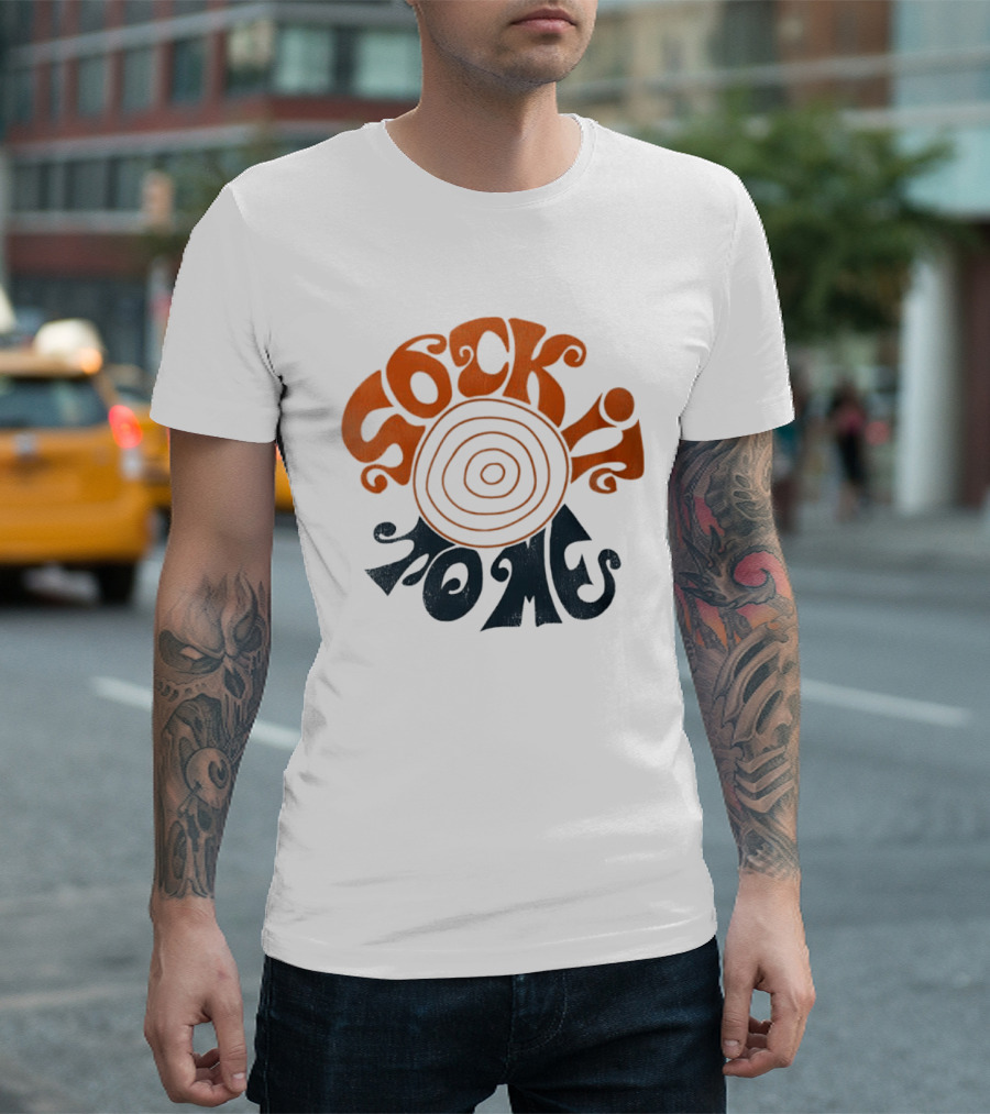 Sock It To Me Psychedelic Retro Groovy T-Shirt